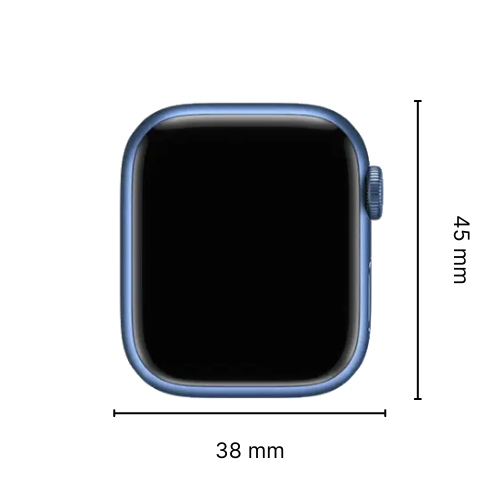Μεταχειρισμένο Apple Watch Series 7 45mm διαστάσεις