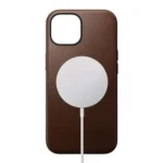 Θήκη iPhone 15 Nomad Modern Leather Case Brown Magsafe