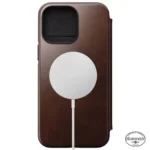 Θήκη iPhone 14 Pro Max Nomad Modern Leather Case Brown Magsafe
