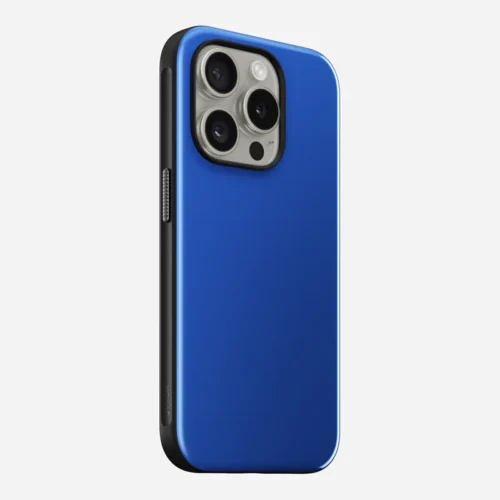 Θήκη Nomad Sport Blue για το iPhone 15 Pro πλάγια