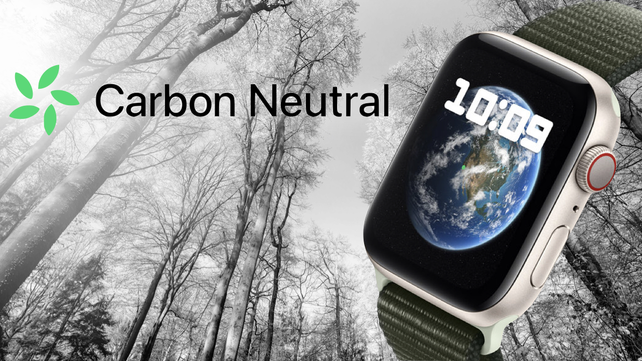 carbon neutral apple watch SE