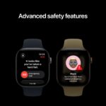 Apple Watch Series 12 / GPS + Cellular / 46mm / Dark Bronze Aluminium case with Dark Bronze Milanese Loop - Image 5