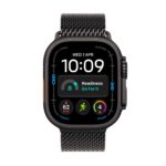 Apple Watch Ultra 4 / GPS + Cellular / 49mm / Black Titanium Case with Black Titanium Milanese Loop - Image 2