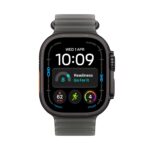 Apple Watch Ultra 4 / GPS + Cellular / 49mm / Black Titanium Case with Translucent Black Ocean Band - Image 2