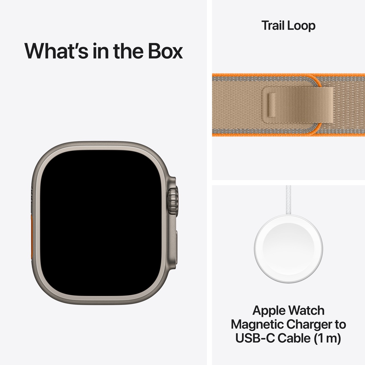 Apple Watch Ultra 4 / GPS + Cellular / 49mm / Natural Titanium case with Sand Trail Loop - Image 5